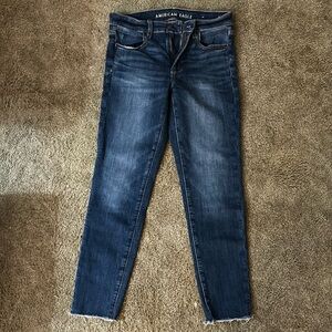 American Eagle High Rise Jegging Crop